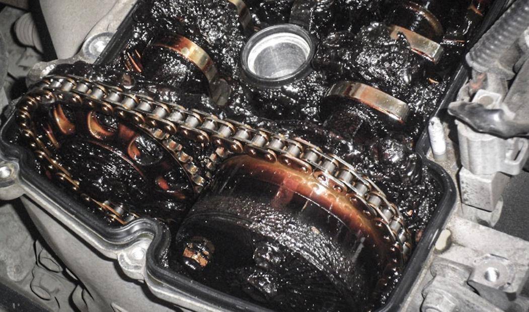 Нагар в двигателе — очистка нагара и отложений масла
