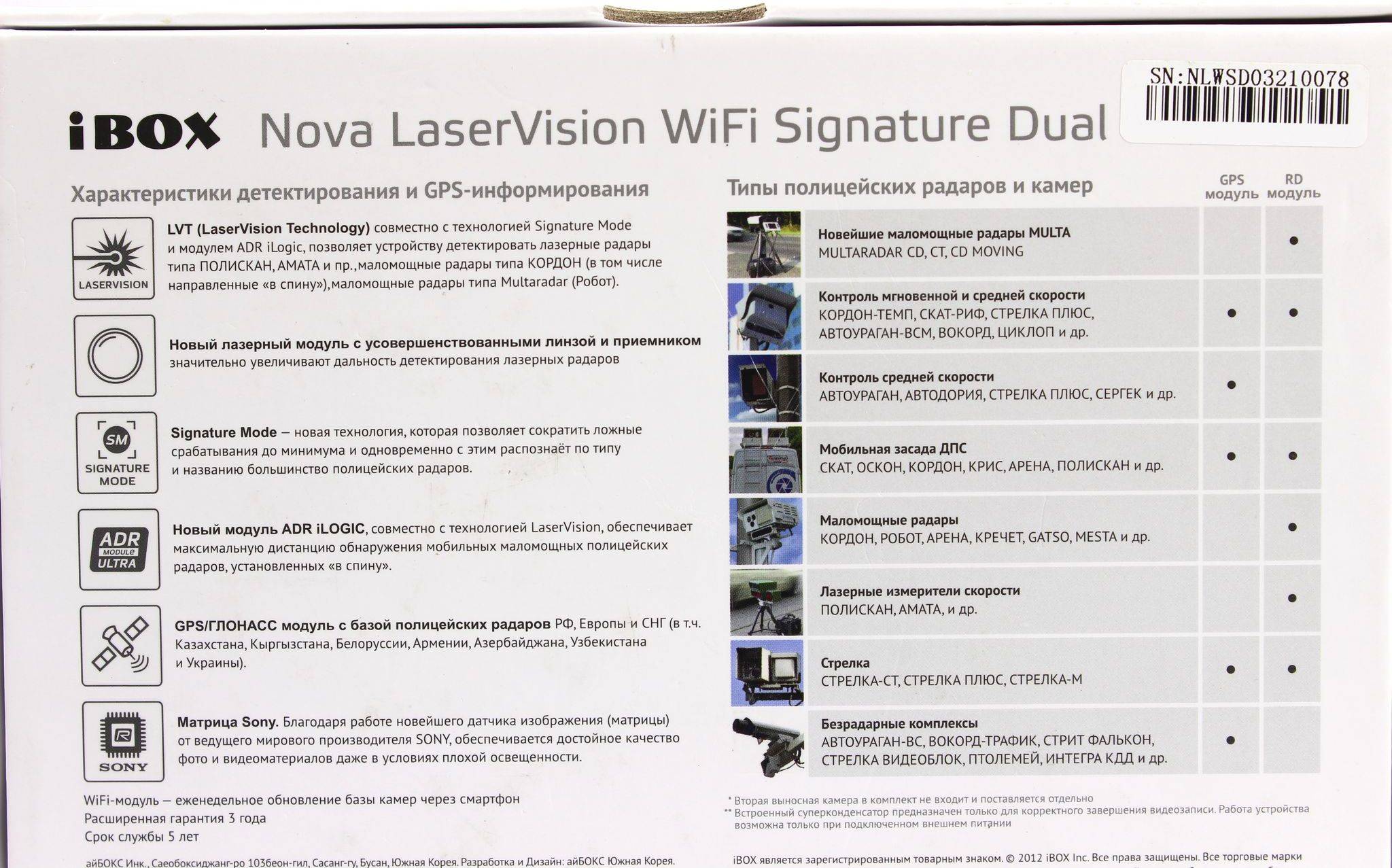 Видеорегистратор ibox: отзывы, combo f5 signature, cross wifi, z-800, с радар детектором, laser vision, icon, signature dual
