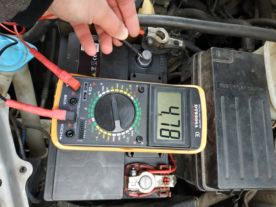 Как проверить утечку тока на автомобиле мультиметром? | tuningkod