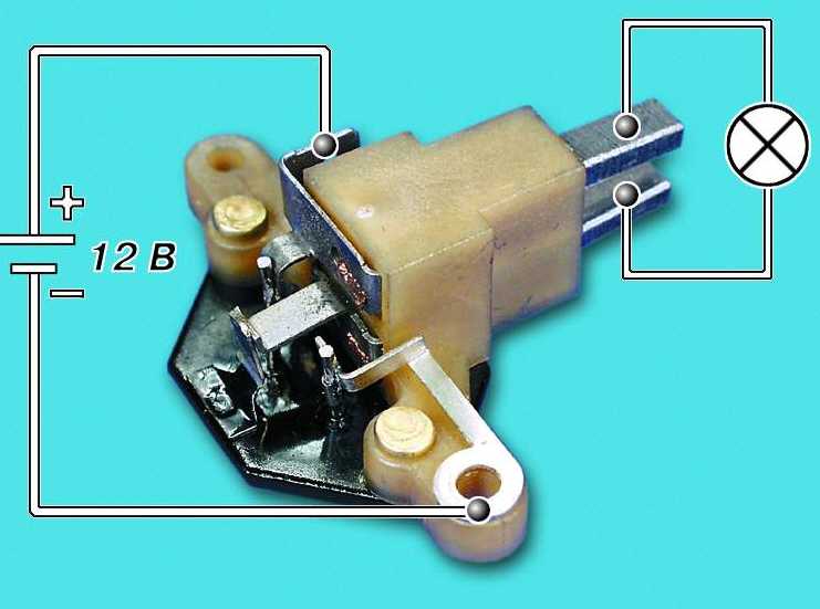Как проверить реле-регулятор генератора мультиметром или лампой - авторемонт 18