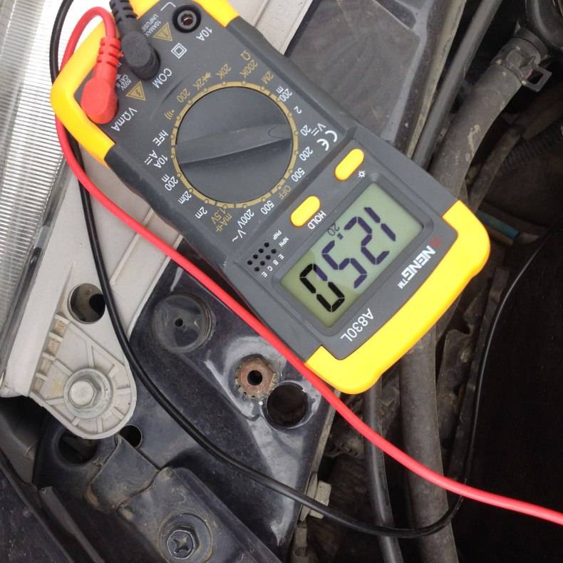 Как проверить утечку тока на автомобиле мультиметром. норма утечки
