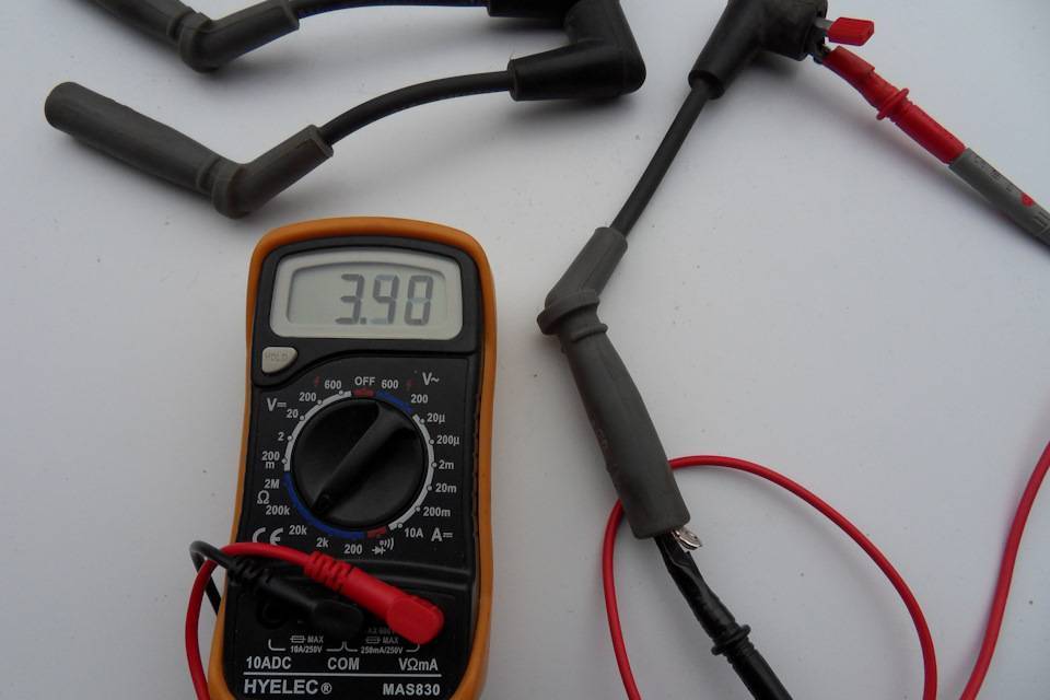 Как проверить высоковольтные провода зажигания?