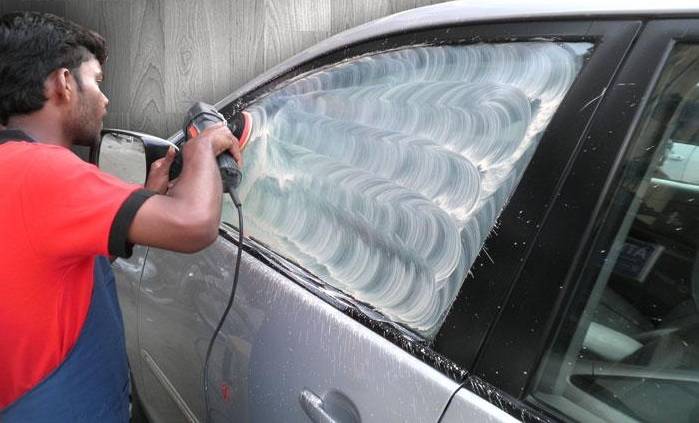 Особенности полировки стёкол на автомобиле
