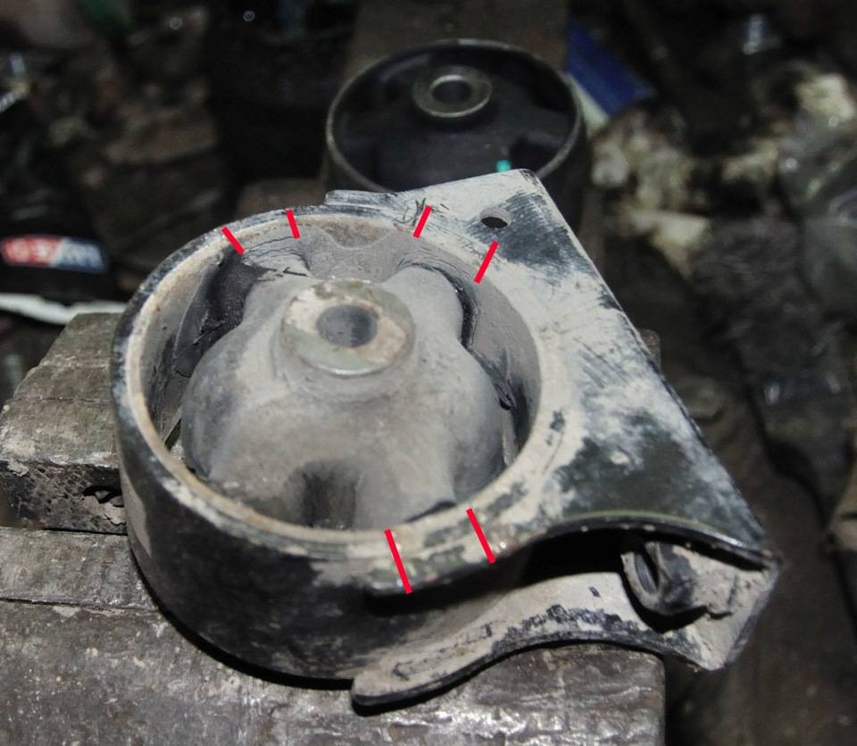 Гидроопора двигателя: как устроена, как её диагностировать и можно ли ремонтировать? какие признаки указывают на порванную подушку двигателя