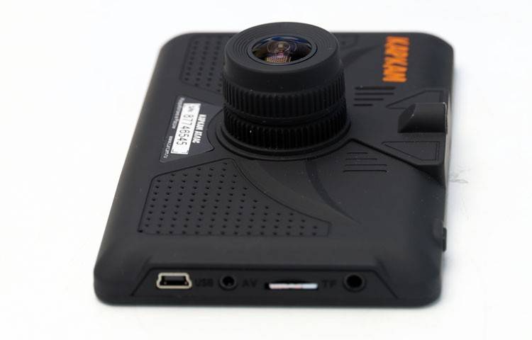 Видеорегистртор + навигатор carcam атлас - ips-дисплей 4.5 дюйма, навител навигатор, запись видео 1920х1080, угол обзора камеры 140 градусов, встроенный видеовход, wi-fi, bluetooth, датчик удара