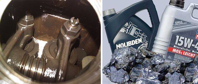 Моторное масло с молибденом: отзывы, плюсы и минусы присадки дисульфида, список марок бензинового мотора